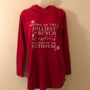 LulaRoe Custom Amber Hoodie- size:small (4-6)